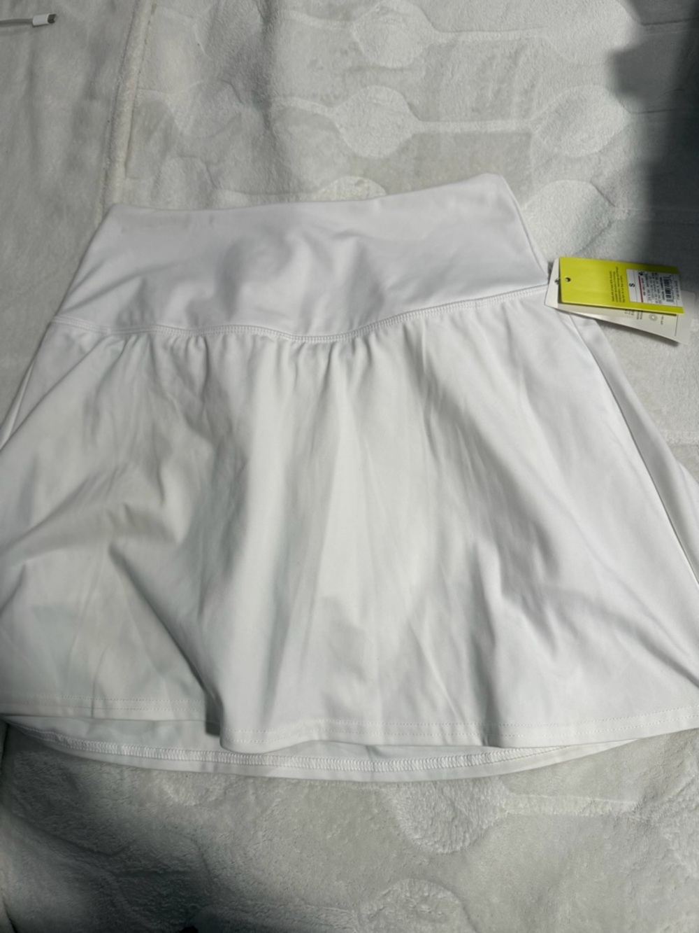 Gym Motion White Athletic skirt
